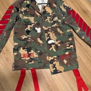 Off white camo jacket & coat